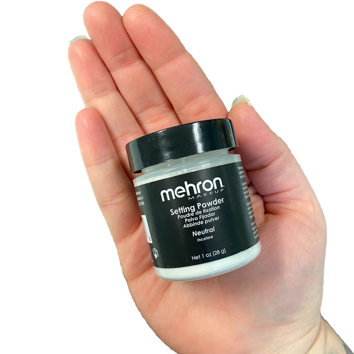 Mehron Loose Powder - 0.75oz Specialty Makeup For Stage, Theater & SFX Looks