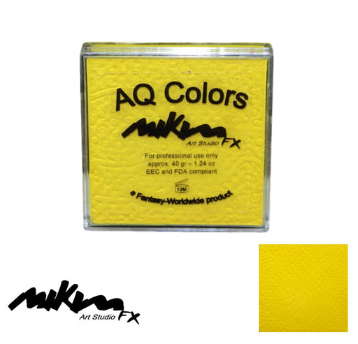 MiKim FX | Neon Matte HYBRID Paint - DISCONTINUED - Bright Yellow BR01 (40gr) (SFX Non Cosmetic)