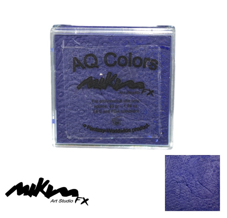 MiKim FX | Neon Matte HYBRID Paint - DISCONTINUED - Bright Ink Blue BR06 (40gr) (SFX Non Cosmetic)