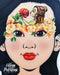 MILENA STENCILS | Face Painting Stencil -  (Sweet Face Making Wish Set )  D12