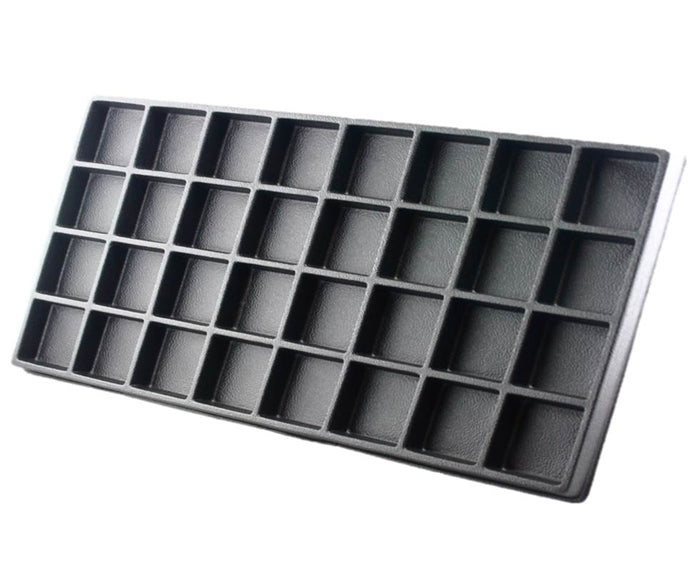 Plastic Insert for Wooden Case - 32 holes - Discontinued by Manufacturer