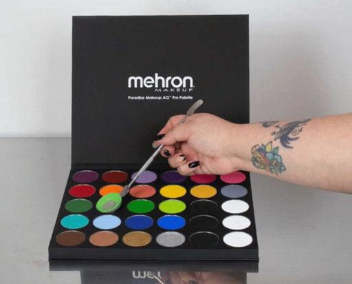 Mehron | Paradise Face Paint Set - Magnetic Case (Pressed Coated Carboard) - Paradise AQ 30 Color Palette