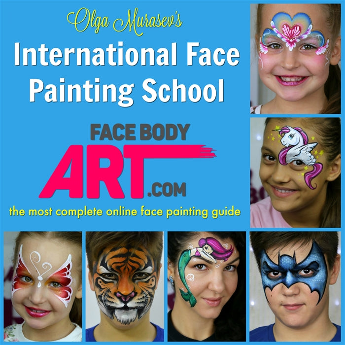 International Face Painting School - Olga's Beginner Face Painting