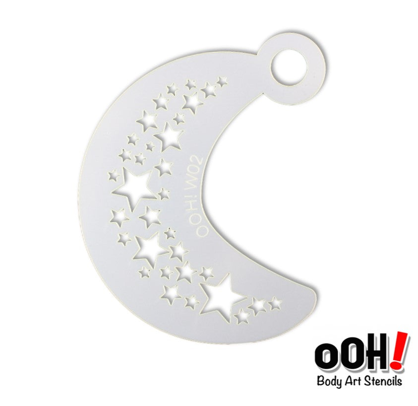 ooh-face-painting-stencil-star-wrap-w02-jest-paint-face-paint-store