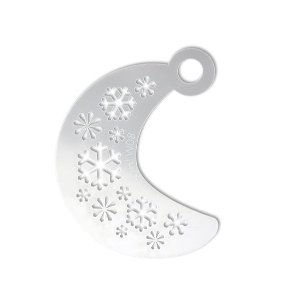 Snowflake 1 Flips Face Paint Stencil by Ooh! Body Art (C05)
