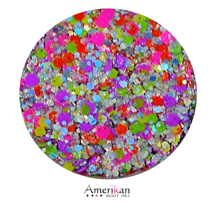 Amerikan Body Art | CHUNKY Glitter Cremes - ORION - 15gr