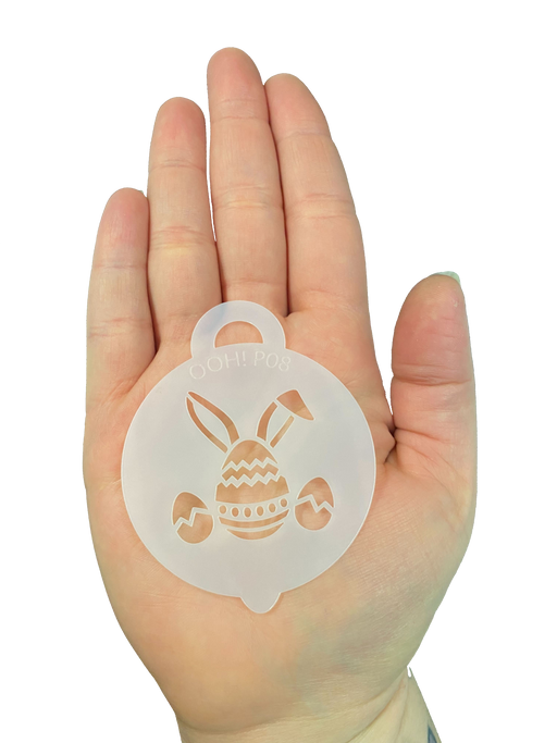 Ooh! Face Painting Stencil | Easter Bunny Egg Petite (P08)