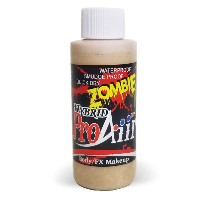 ProAiir Alcohol-Based HYBRID Airbrush Body Paint 2oz - PALE DEAD / Zombie