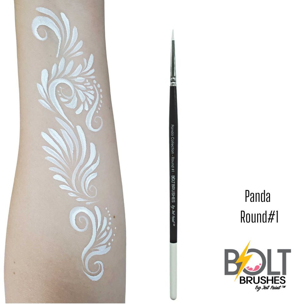 BOLT Face Painting Brush by Jest Paint PANDA Collection Round 1