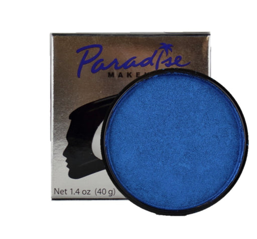 Paradise Face Paint By Mehron - Brilliant Azur ( Metallic Dark Blue ) 40gr
