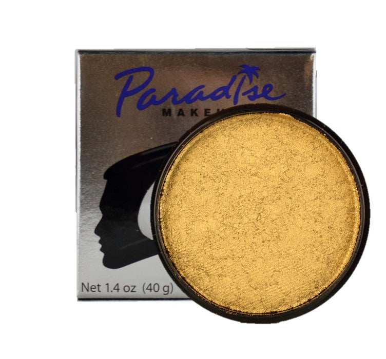 Paradise Face Paint By Mehron - Brilliant Dore ( Metallic Gold ) 40gr