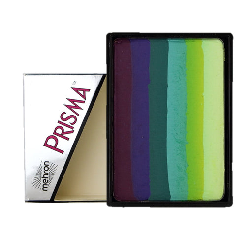 Paradise PRISMA Rainbow Face Paint Cake By Mehron | Breeze  50gr