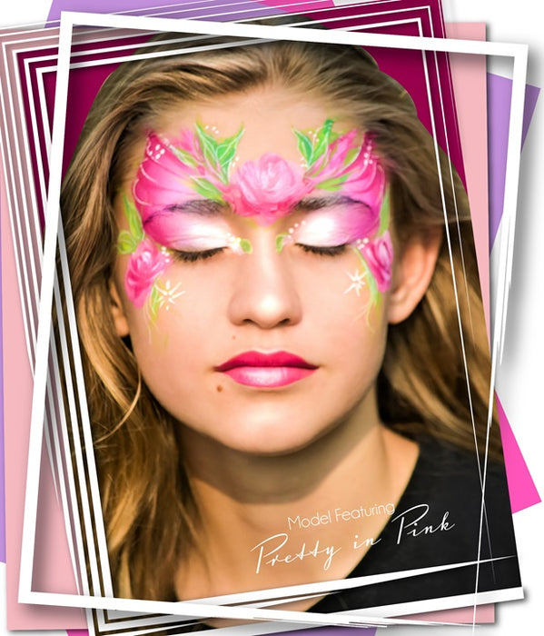 Fusion Body Art |  Leanne's Happy Pixie Petal Palette Refill - PRETTY IN PINK 25gr