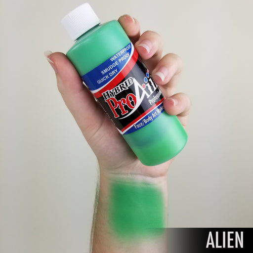 ProAiir Alcohol Based Hybrid Airbrush Body Paint 2oz - Alien Green