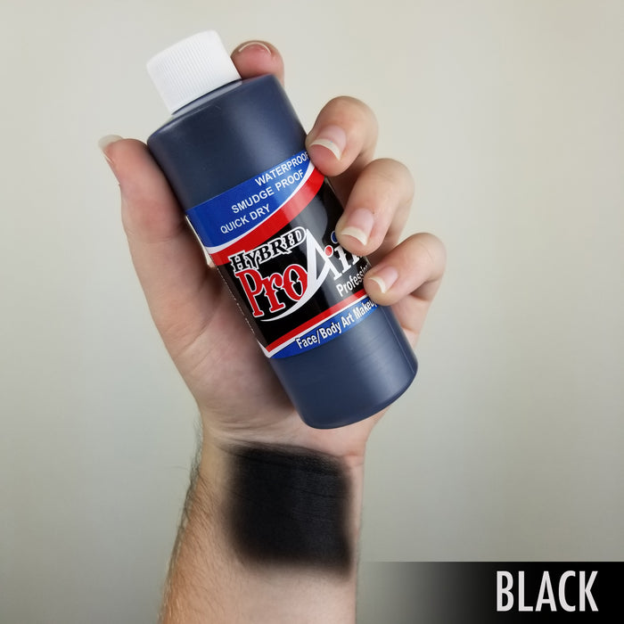ProAiir Alcohol Based Hybrid Airbrush Body Paint 4oz - Black