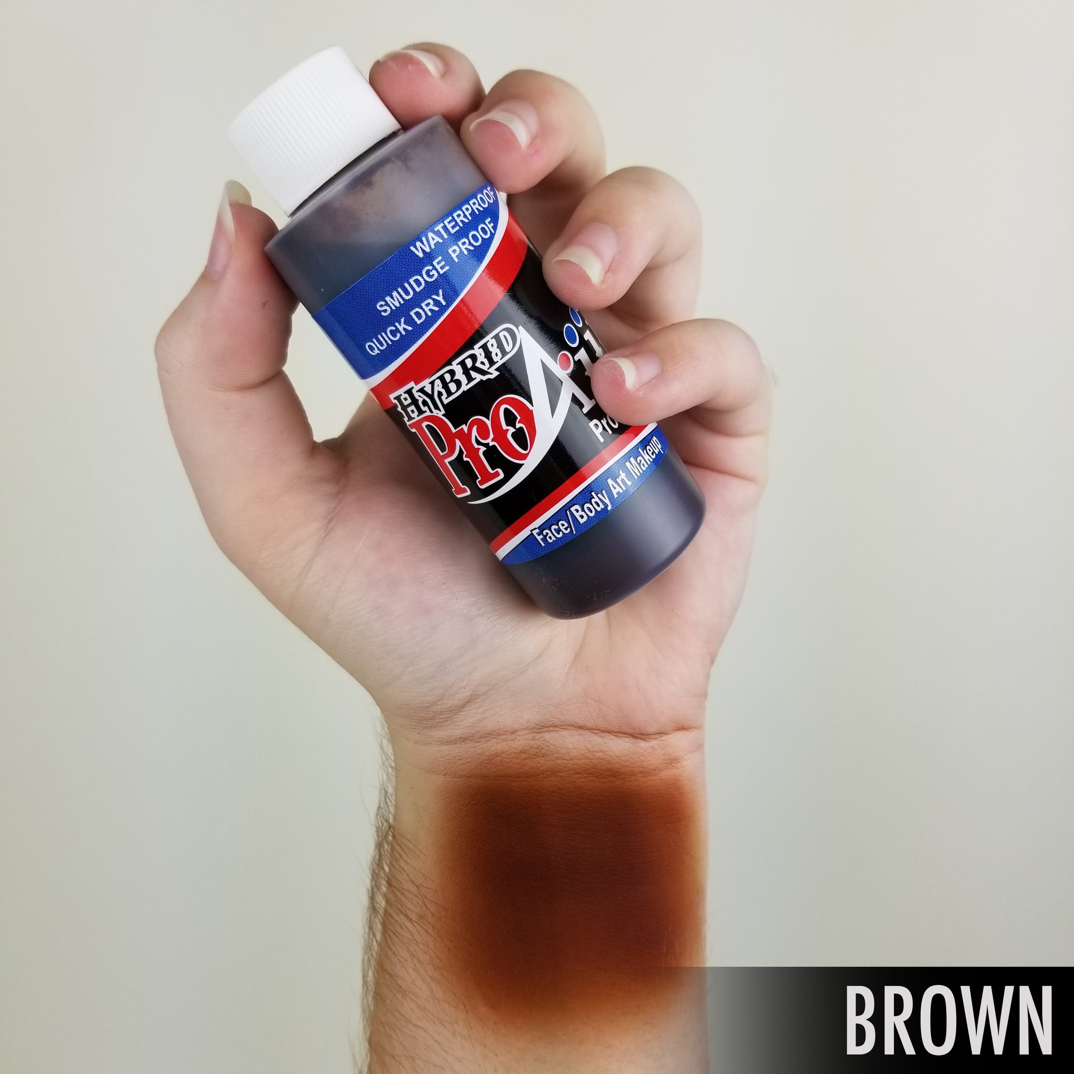 ProAiir Alcohol Based Hybrid Airbrush Body Paint 2oz Brown — Jest