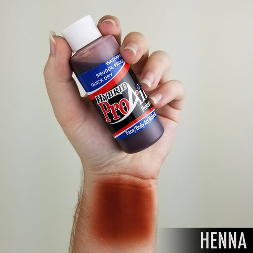 ProAiir Alcohol Based Hybrid Airbrush Body Paint 2oz - Henna