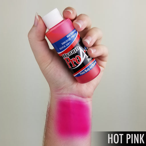 ProAiir Alcohol Based Hybrid Airbrush Body Paint 2oz - Hot Pink