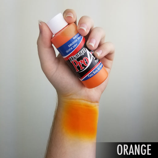 ProAiir Alcohol Based Hybrid Airbrush Body Paint 4oz - Orange