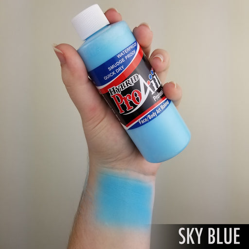 ProAiir Alcohol Based Hybrid Airbrush Body Paint 2oz - Sky Blue