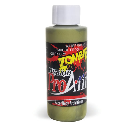 ProAiir Alcohol Based Hybrid Airbrush Body Paint 2oz - SWAMP MOSS / Zombie