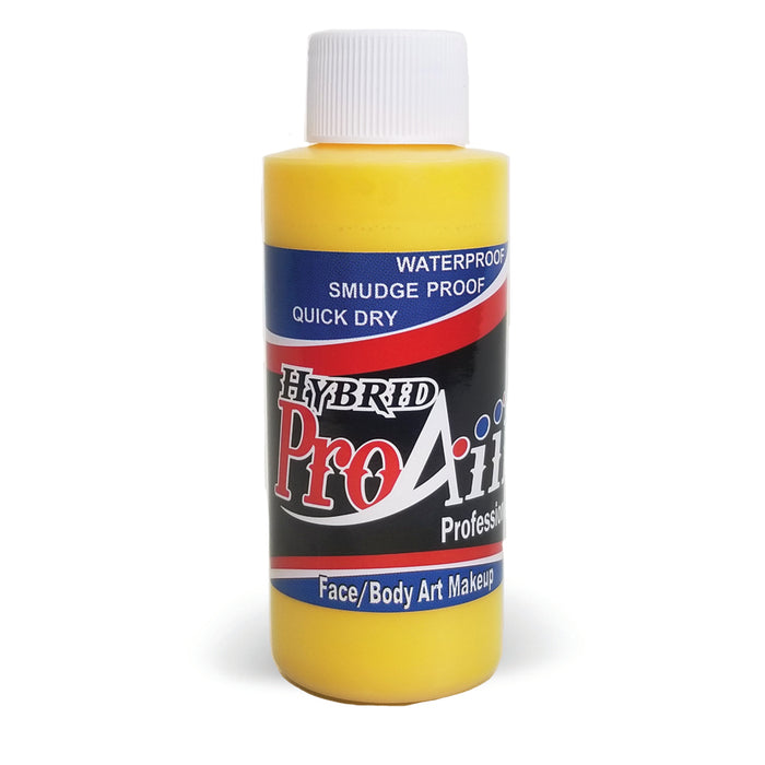 ProAiir Alcohol Based Hybrid Airbrush Body Paint 4oz - Yellow