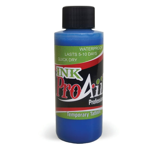 ProAiir INK Alcohol-Based Airbrush Paint 2oz - Flo Blue (SFX - Non Cosmetic)
