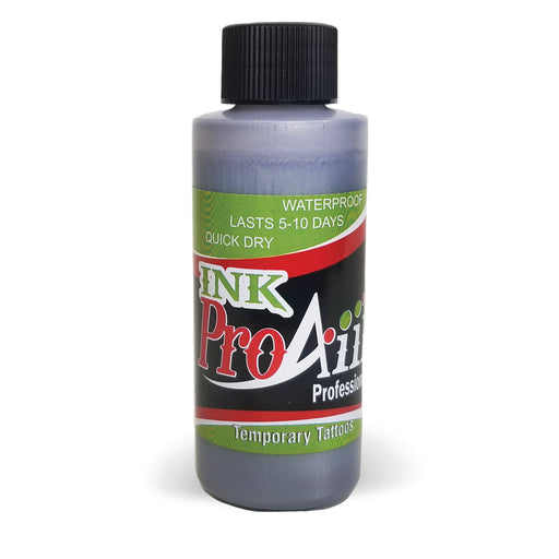 ProAiir INK Alcohol-Based Airbrush Body Paint 2oz - Metallic Silver