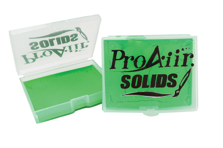 ProAiir Solids | Hybrid Water Resistant UV Paint - Neon Green - 14gr - Discontinued by Manufacturer (SFX - Non Cosmetic)