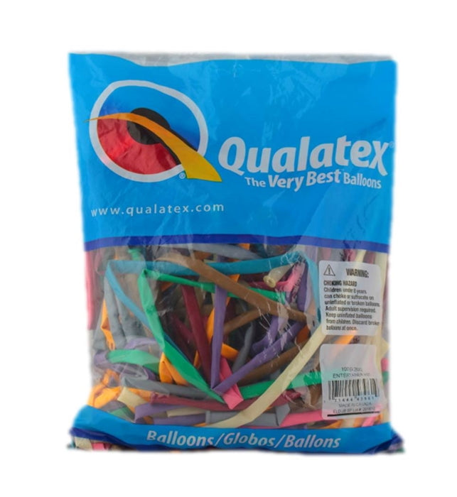 Qualatex Balloons - 260Q ENTERTAINER Assortment - 100ct