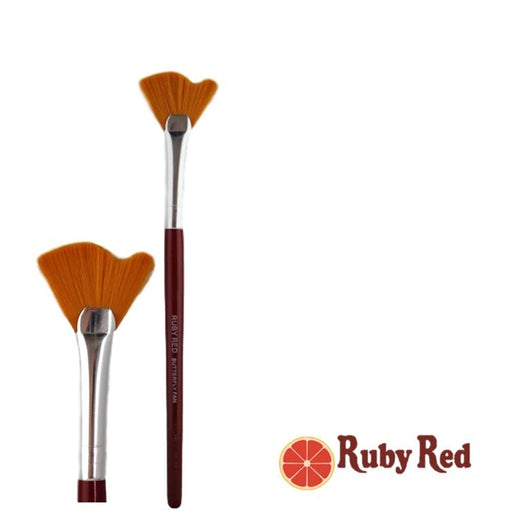 Face Painting Brush - Ruby Red - Butterfly Brush