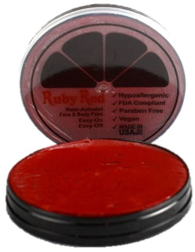 Ruby Rod Face Ruby Red Face Paint - Regular Colors — Jest Paint - Face Paint Store