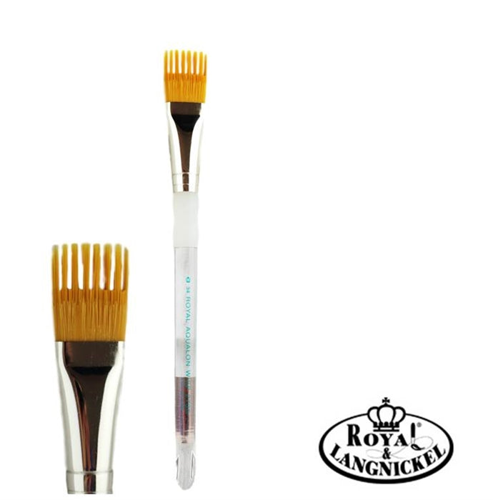 Royal Aqualon Face Painting Brush | Flat Wisp  (R2735 - 3/4")