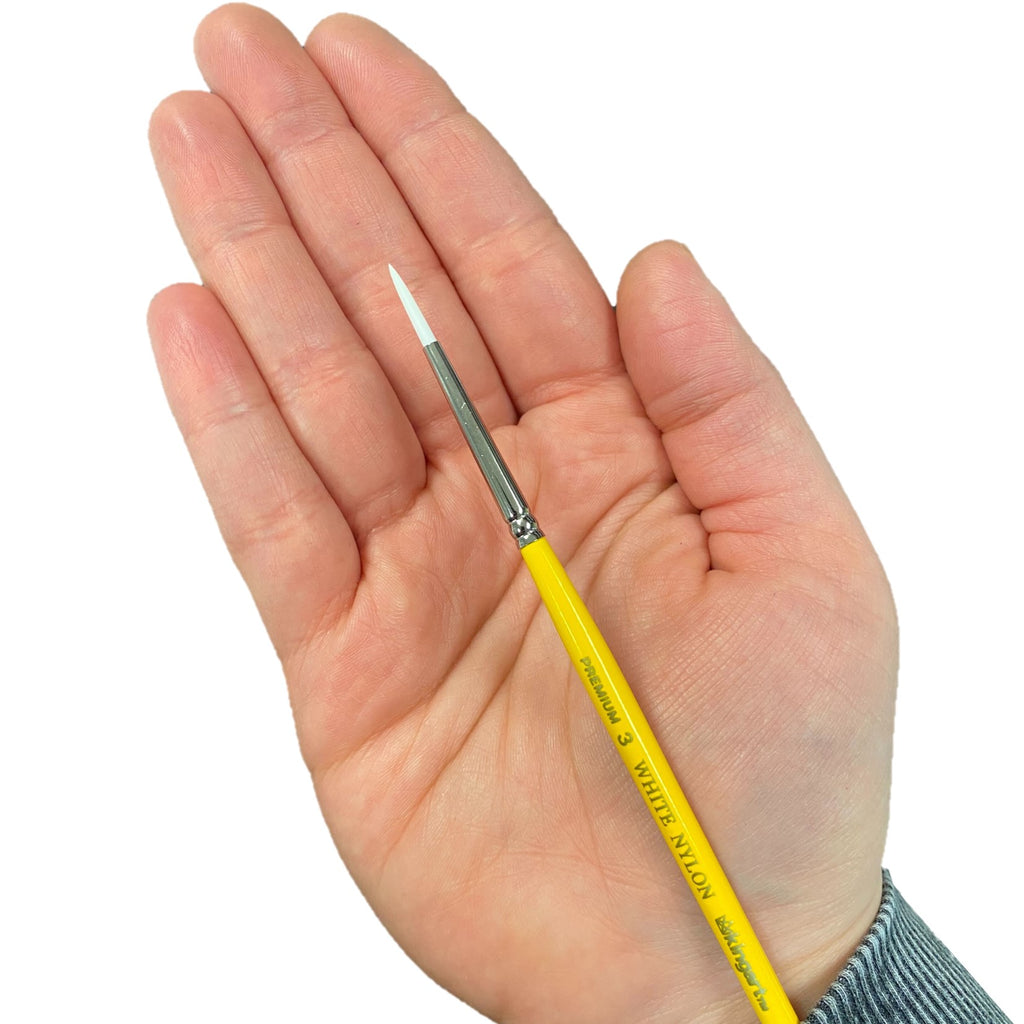 KingArt 7950 Round Face Painting Brushes — Jest Paint Face Paint Store