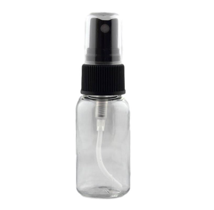 Spray Bottle - Water Bottle with Light Misting Black Spray Cap 2oz (0028-14)