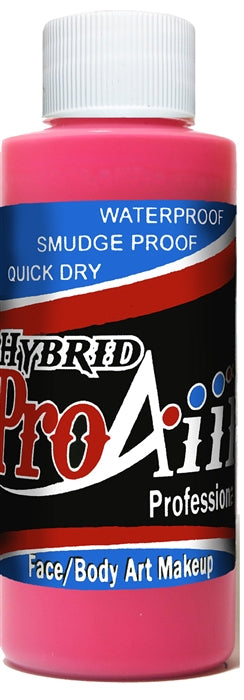 ProAiir Alcohol Based Hybrid Airbrush Paint 2oz - Flo Hot Pink (UV/Neon) (SFX - Non Cosmetic)