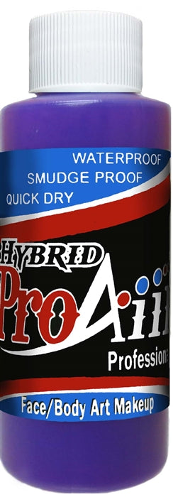 ProAiir Alcohol-Based Hybrid Airbrush Paint 2oz - Flo Violet (SFX - Non Cosmetic)
