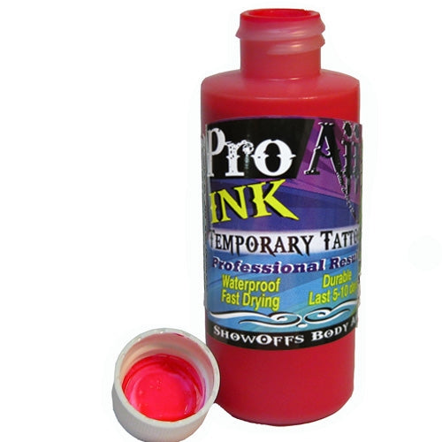 ProAiir INK Alcohol-Based Airbrush Body Paint 2oz - Hot Pink