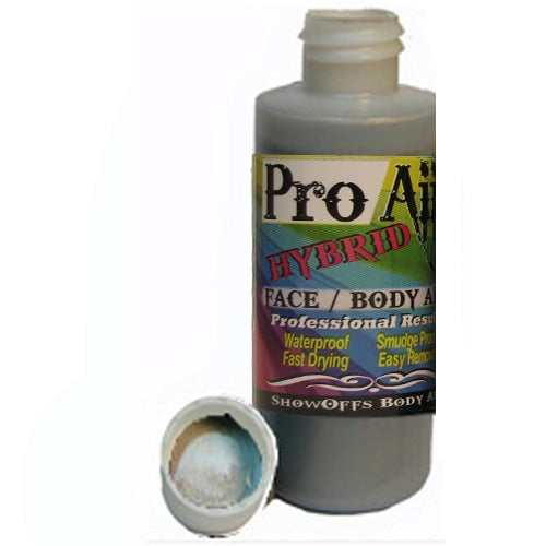 ProAiir Alcohol-Based Hybrid Airbrush Body Paint 2oz - Silver