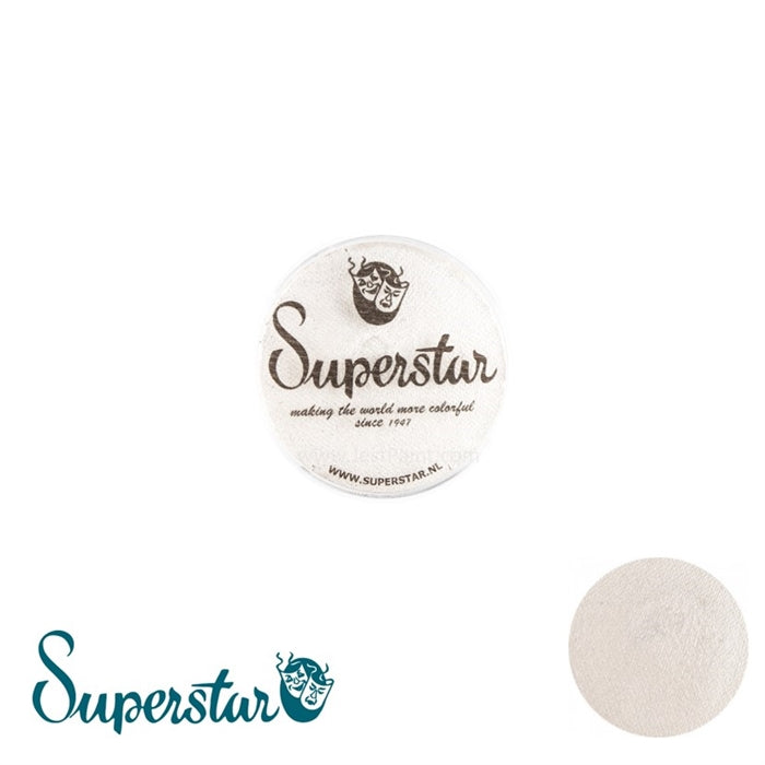 Superstar Face Paint | Silver White with Glitter Shimmer 065 - 16gr