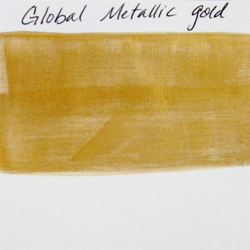 Global Body Art Face Paint- Metallic Gold 32gr SWATCH