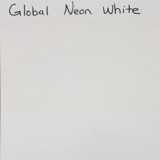 Global Body Art Face Paint - Neon White (Clear) 32gr SWATCH