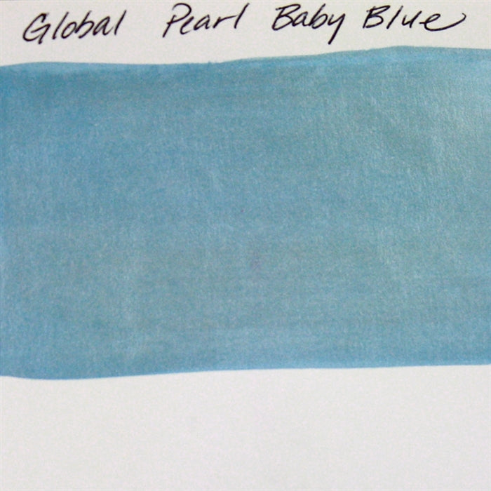 Global Body Art Face Paint - Pearl Baby Blue 32gr SWATCH