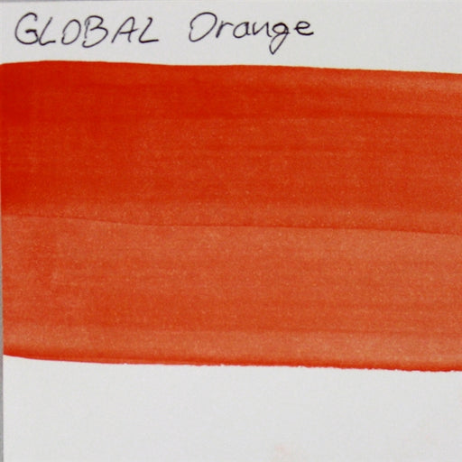 Global Body Art Face Paint - Standard Orange 32gr SWATCH