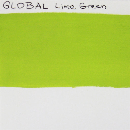 Global Body Art Face Paint - Standard Lime Green 32gr SWATCH