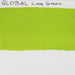 Global Body Art Face Paint - Standard Lime Green 32gr SWATCH