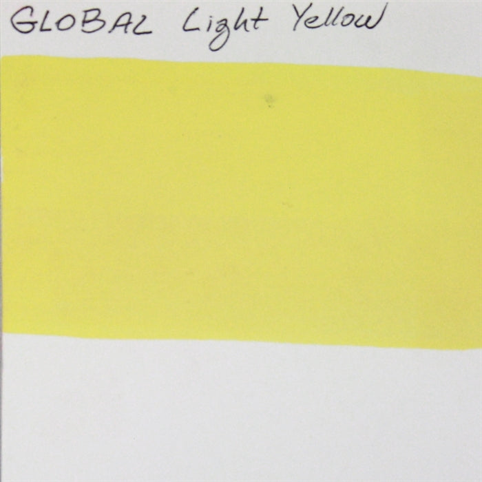 Global Body Art Face Paint - Standard Light Yellow 32gr SWATCH