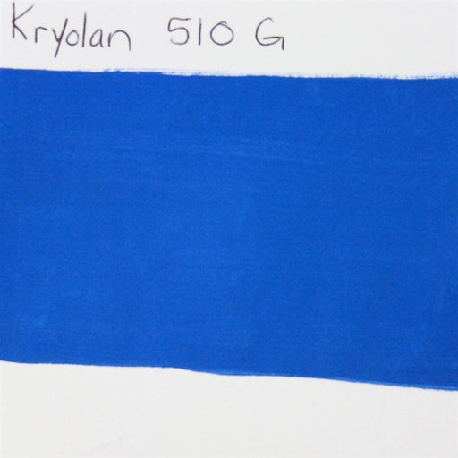 Kryolan Aquacolor Interferenz 510G (royal blue) - 2oz/60gr SWATCH