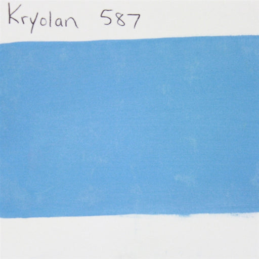 Kryolan Aquacolor 587 (Light Blue) - 30ml SWATCH