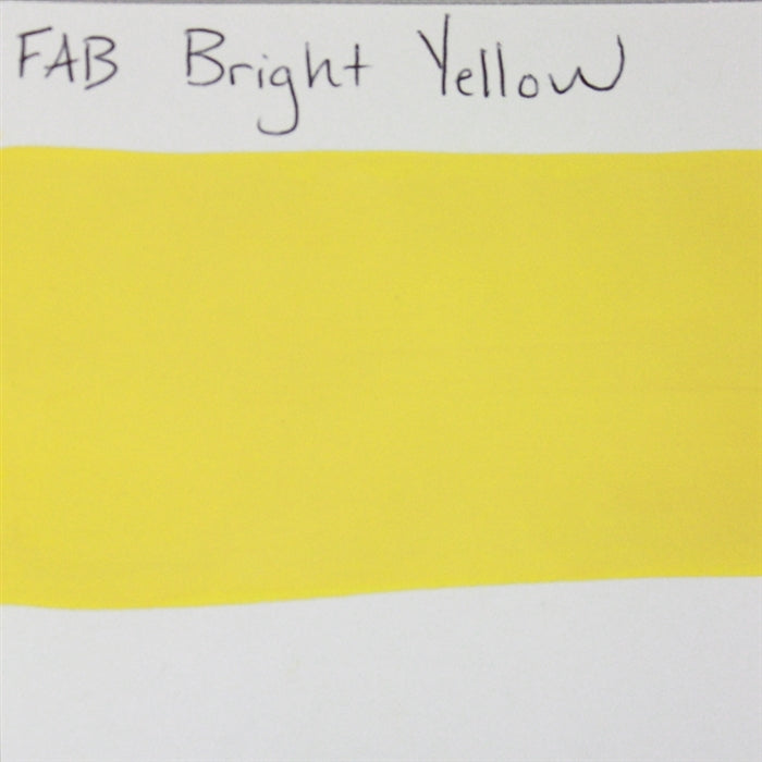 FAB - Bright Yellow 45gr #044 SWATCH
